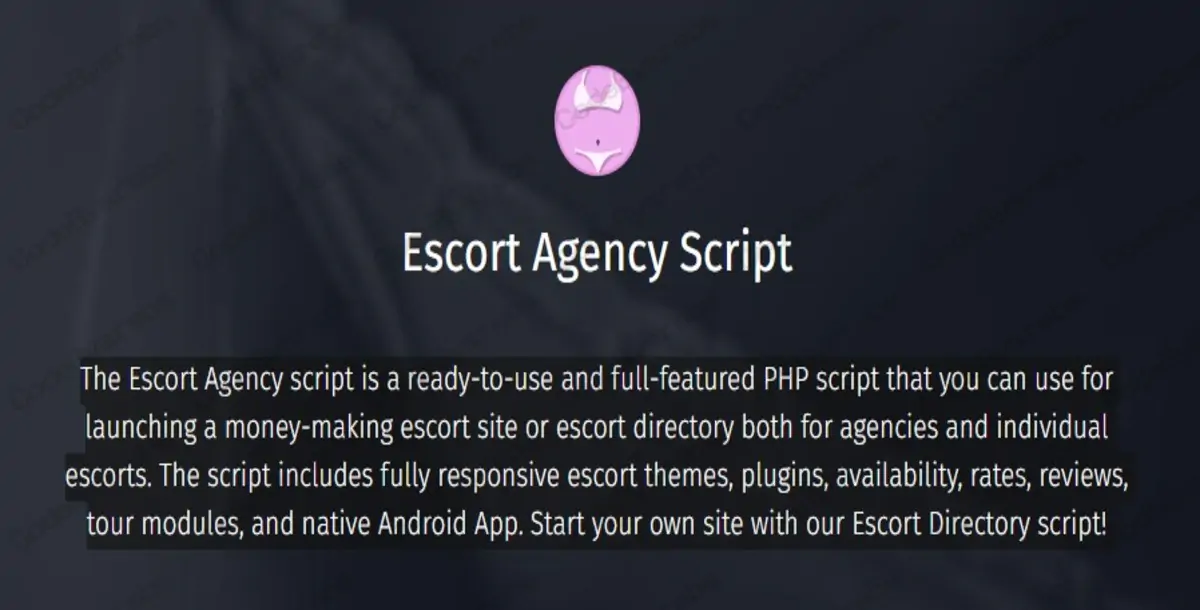 Escort Agency Script By Flynax