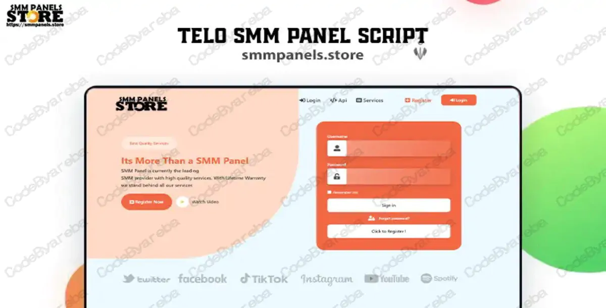 Telo Panel – Best SMM Panel Script