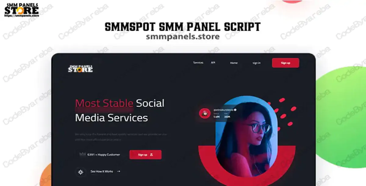 SMMSpot – Official SMM Panel Script