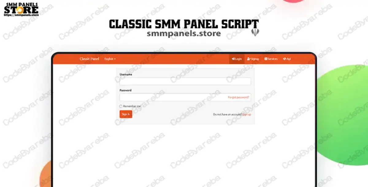 Classic Panel V2 – Advanced Panel Script